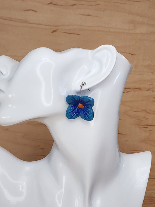 Blue flower
