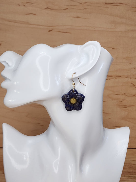 Blue sparkle flower
