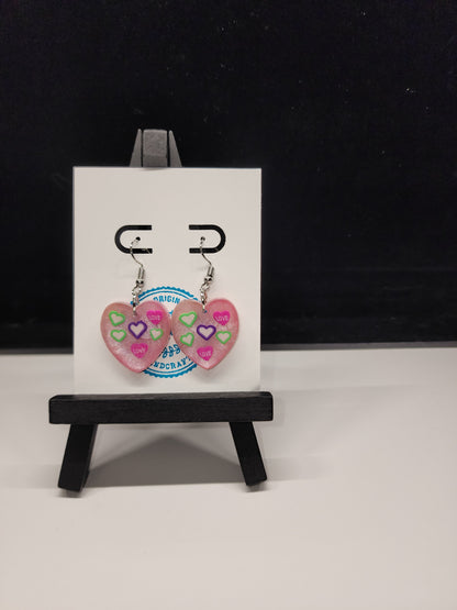 Acrylic resin heart