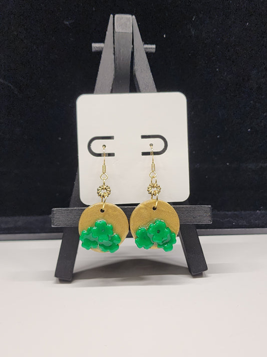 Triple Shamrock dangle